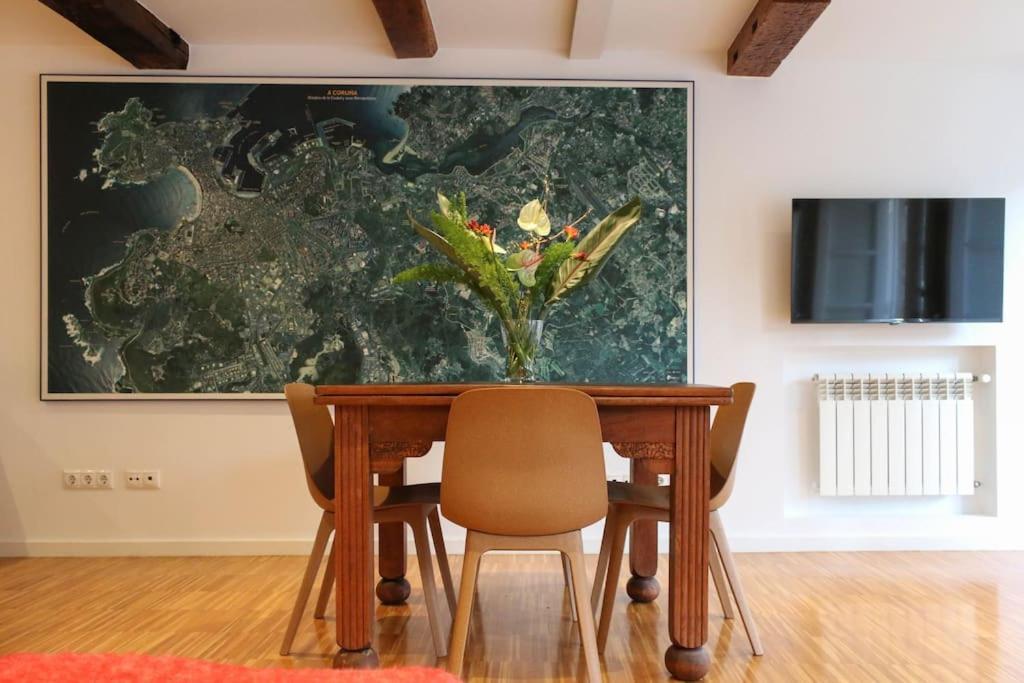 Apartament Galeria En La Marina A Coruña Zewnętrze zdjęcie